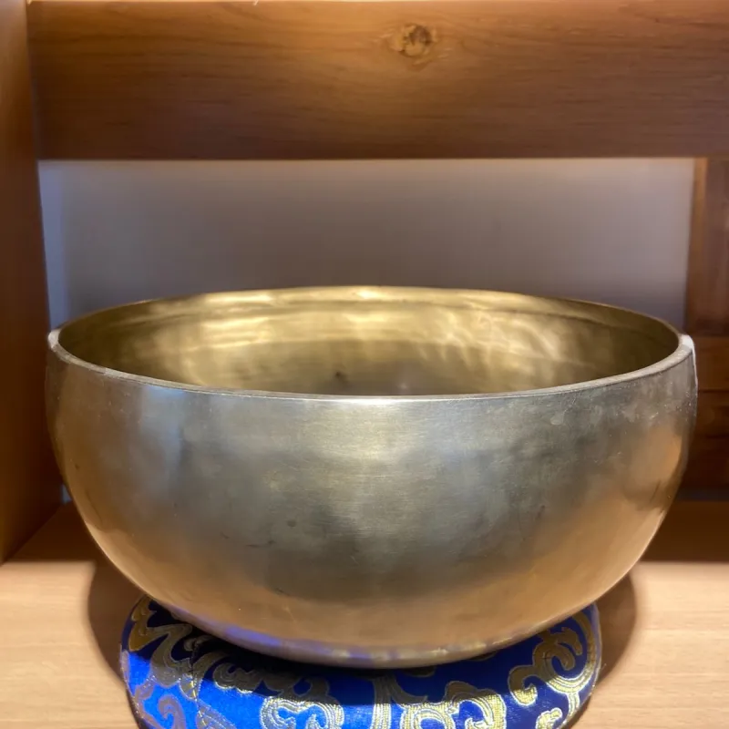 Yellow Dim Singing Bowls